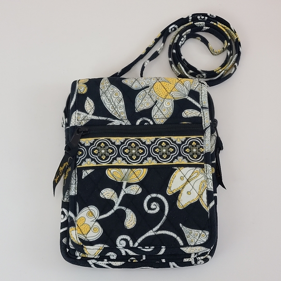 Vera Bradley Handbags - Vera Bradley Cross body Mini Hipster in Yellow Bi